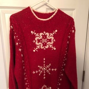 Beautiful Christmas Sweater, like new, Size 1X